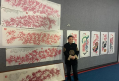 宝岛台湾艺术大师亲赴怡动艺术机构，分享建党百年主题作品